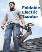 AOVOPRO AP07 Electric Scooter 10.5Ah 19mph APP Smart Control Scooter 8.5inch 23miles Max Range Double shock absorption for Adult
