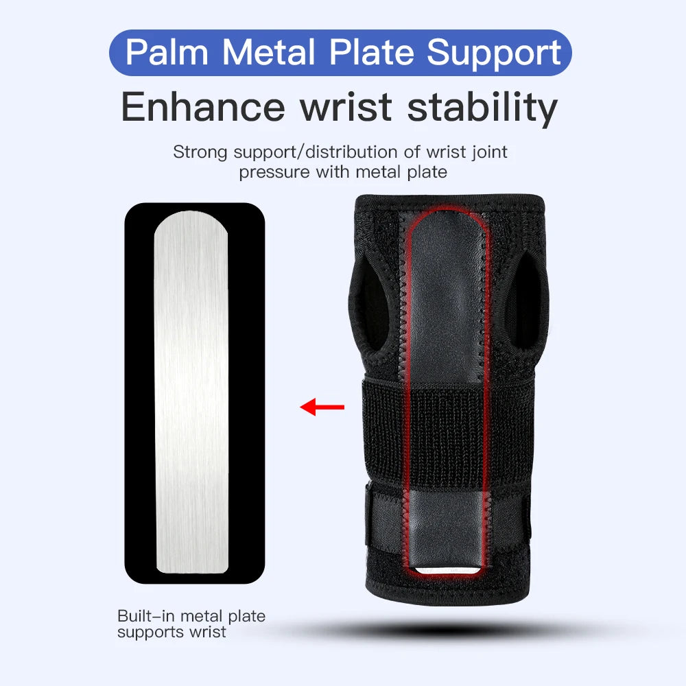 Adjustable Fitness Wristband Tennis Sports Wrist Support Bandages Hand Weights Brace Fingerless Gloves Straps Gym Wrist Wraps