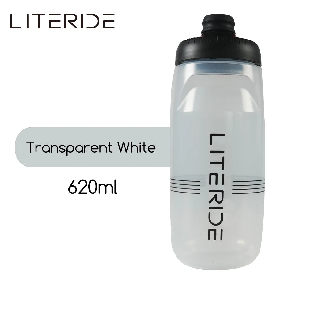 LITERIDE 610ml/710ml Bicycle Bottle MTB Road Bike Water Bottle Outdoor Sports Plastic Portable Large Capacity Drink Cycling