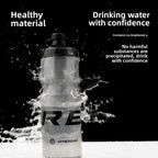 OFFBONDAGE Bicycle Water Bottle Squeezable Cycling Bottle Non-Deform Ultralight Sports Bottle Outdoor Camping Bike Drink Bottle