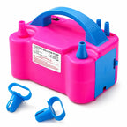 1pc Electric Balloon Air Cushion Pump Tool, Portable Automatic Inflation Machine, Double Hole Inflation Device, Inflation Machin