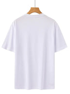 Leisure Hit Product Men'S Summer T-Shirt White Sport Stripes Design Fashion Design Printed T-Shirt Fitness Casual Leisure