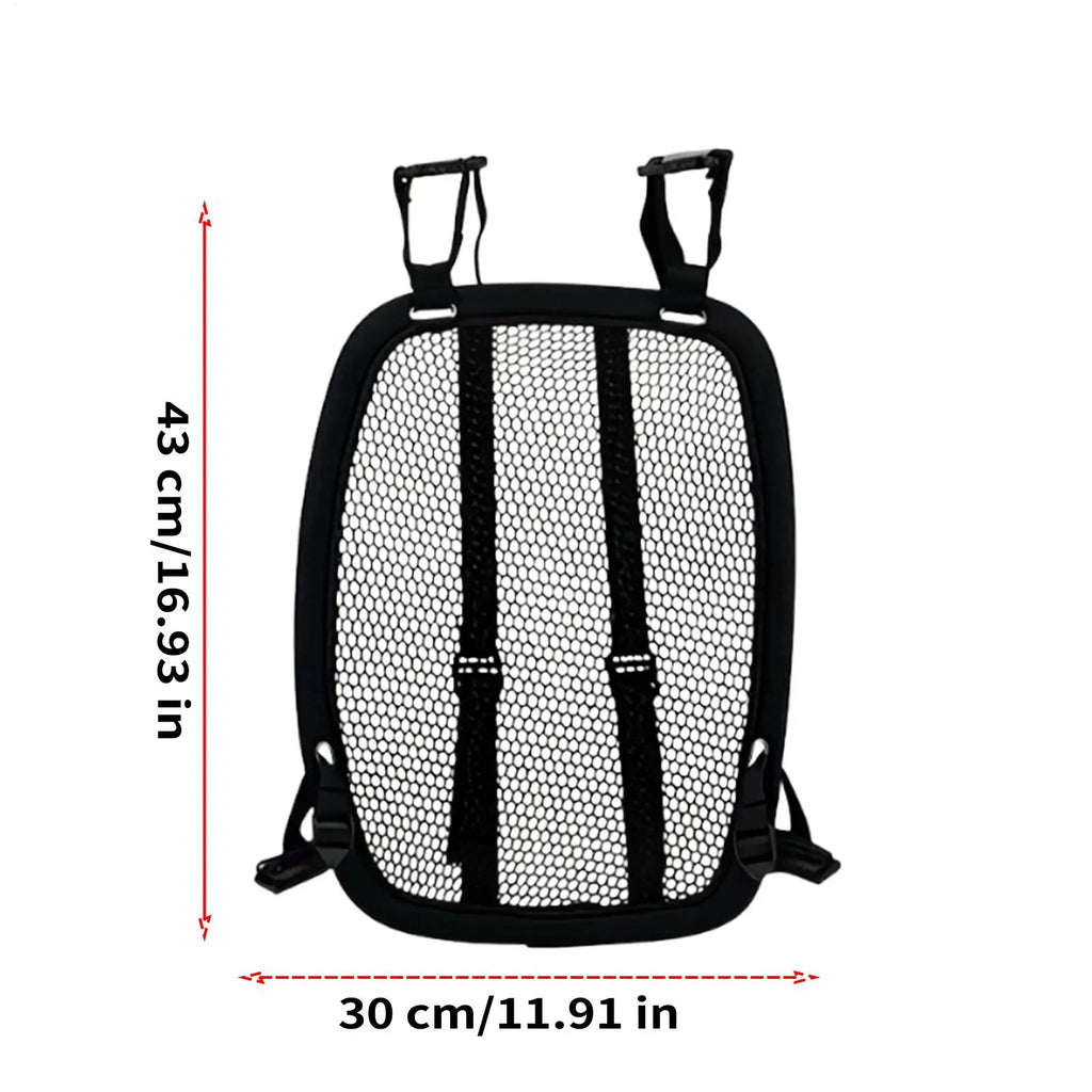 Universal Rucksack Airflow Spacer Backpack Spacer Frame Breathable Adjustable Mesh For Outdoor Commuting Cycling Backpacking