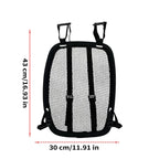 Universal Rucksack Airflow Spacer Backpack Spacer Frame Breathable Adjustable Mesh For Outdoor Commuting Cycling Backpacking