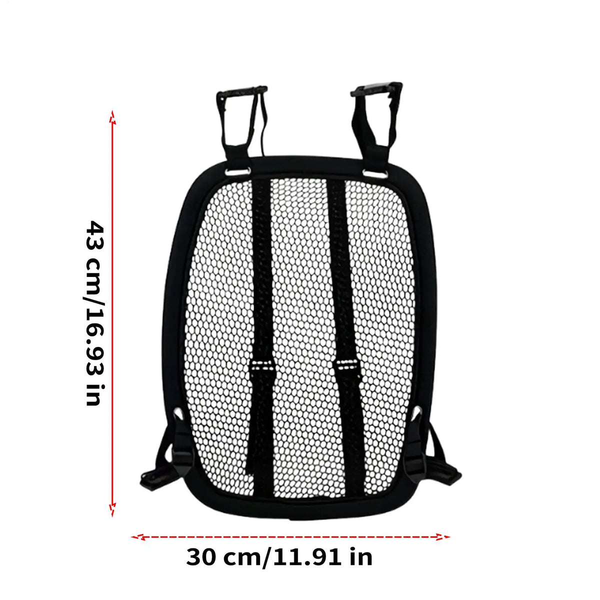 Universal Rucksack Airflow Spacer Backpack Spacer Frame Breathable Adjustable Mesh For Outdoor Commuting Cycling Backpacking