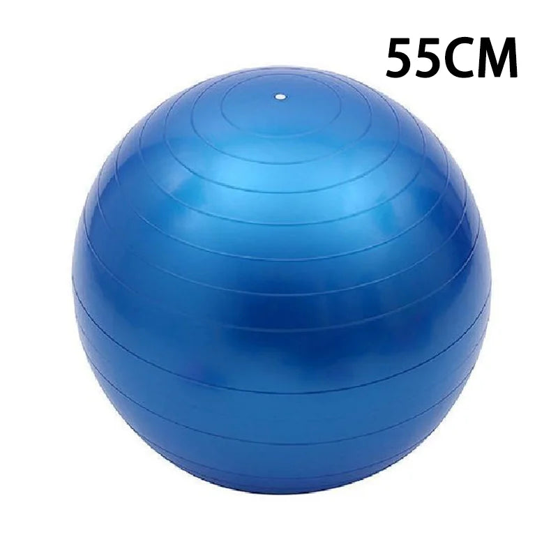 Exercise Yoga Ball Yoga Balance Stability Swiss Ball Support Up to 200 lbs Suitable for Office Home Work Gym