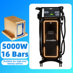 4 In 1 Diode Ice Titanium Laser FAC 5000W 4 Wavelength 755/808/940/1064NM Portable Device Soprano Body Hair Removal