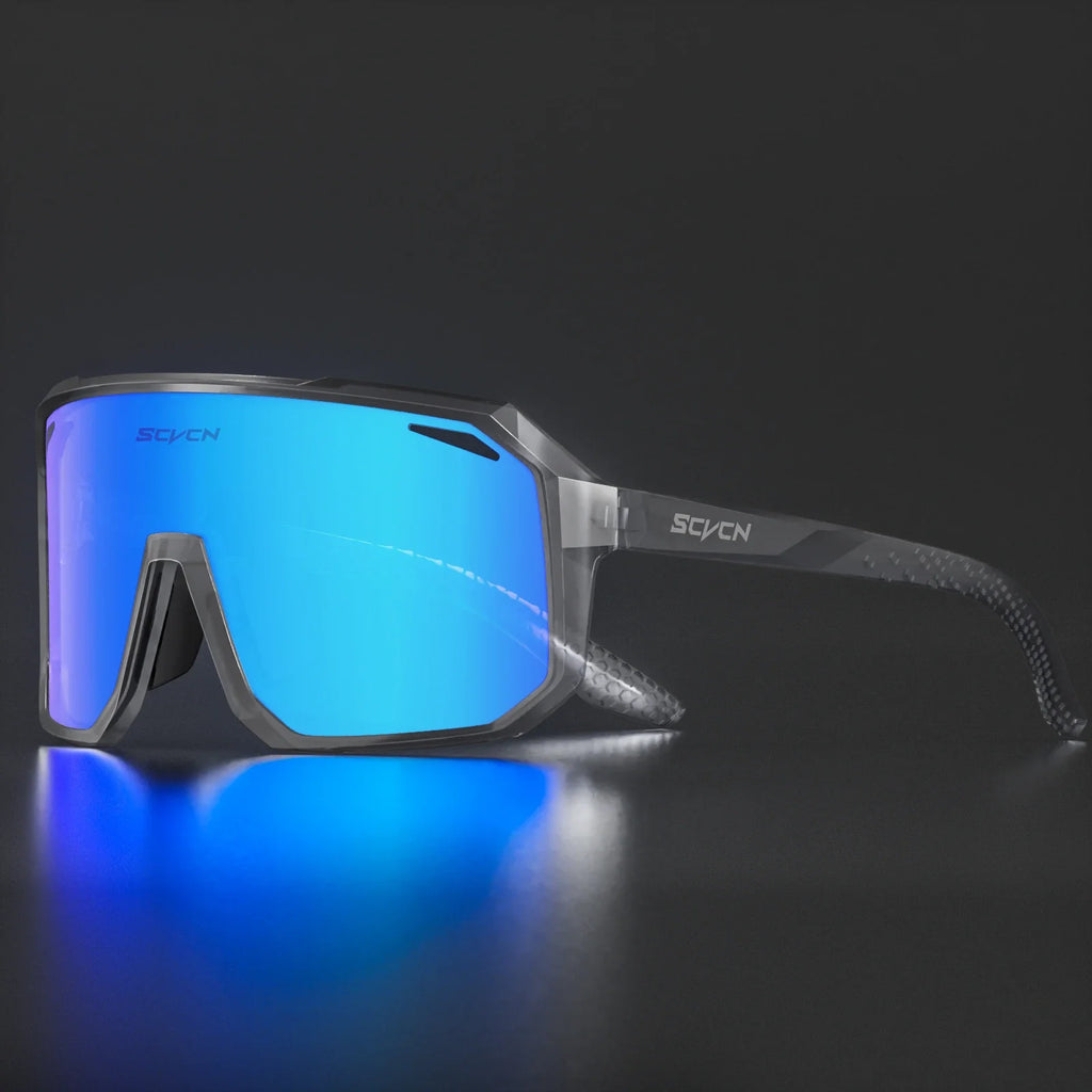 SCVCN Cycling Sunglasses Bike Mountain Driving Glasses Outdoor Sports Hiking Glasses Men's Glasses for Leisure Sunglasses