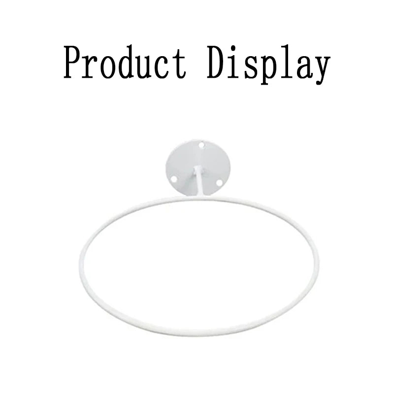 1Pc Metal Wall Mounted Ball Display Rack Round Wall Holder for Basketball Football Volleyball Heavy‑Duty Ball Storage Stand