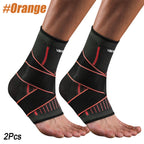 Adjustable Elastic Ankle Brace Compression Sleeve Foot Support Stabilizer for Plantar Fasciitis Achilles Tendonitis Sports Sock