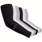 3pcs Unisex Ice Silk Arm Sleeves for Summer Sun Protection Outdoor Cycling UV Protection Cooling Men's Women's Gloves