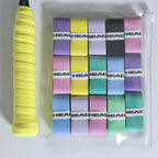 30pcs HEAD Tennis Racket Overgrip Sweat Band Absorption Grip PU Badminton Racket Handle Grip Tennis Griptape Padel Racket Grip