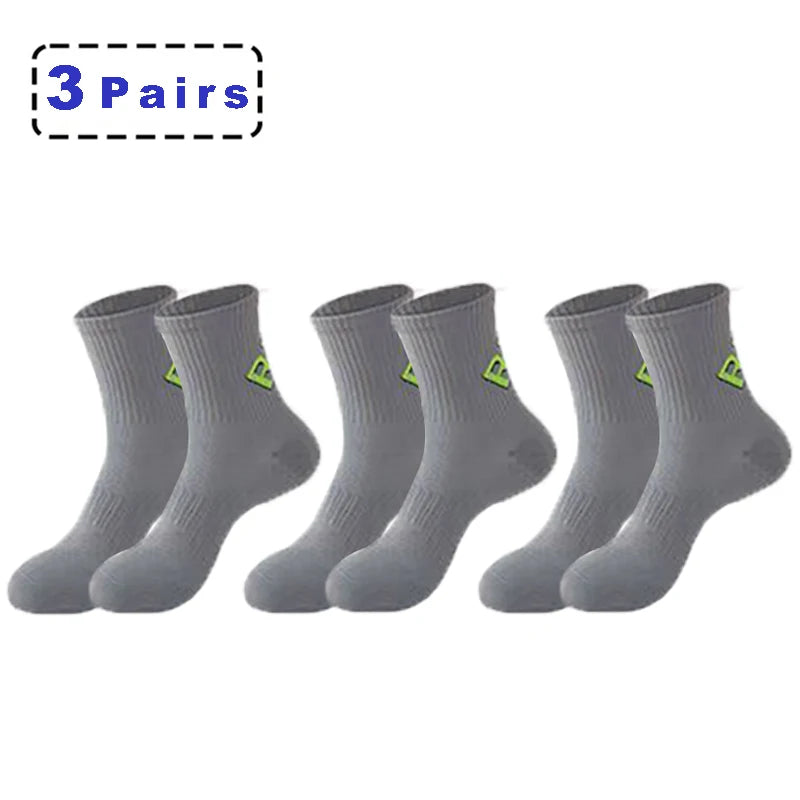 1/3 Pair Of Running Socks For Men And Women, Short Tube Towel Bottom Sports, Low Top Marathon, Fitness Basketball Pressure Socks