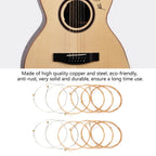 12 String Guitar Strings Guitar Strings High Quality Folk Guitar Strings Replacement Accessories Musical Instrument Part