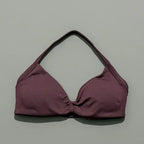 Histello Sports Strappy Bra Women Yoga Tank Bra Seamless High Support Fitness Workout Top Running Exercise Halter Gym Bras