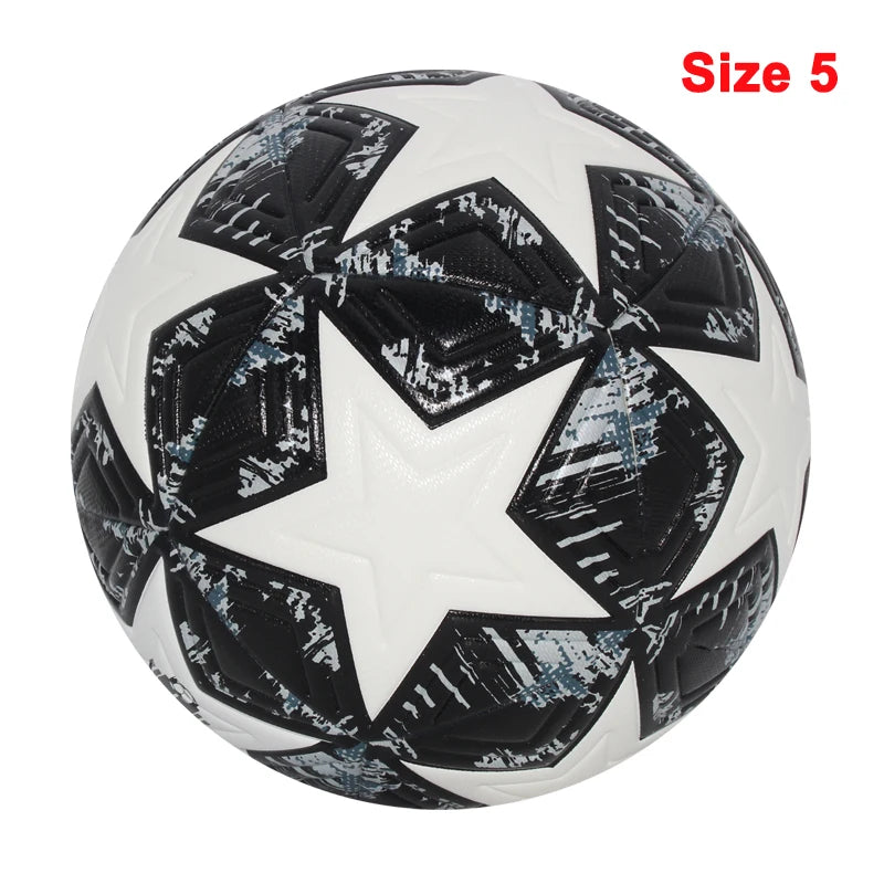Standard Soccer Ball Professional Outdoors Sports Match Balls Training Seamless Football High Quality PU Material Size 5 Size 4