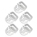 5/10Pcs Anchor Awning Fastener Stainless Steel Tight Rope Buckle Awning Canopy Fastener Camping Accessories