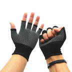 Outdoor Gym Fingerless Gloves Anti-Slip Half Finger Men Woman Gloves Camping Fishing Breathable Sports Bicycle Motorcycle Gloves