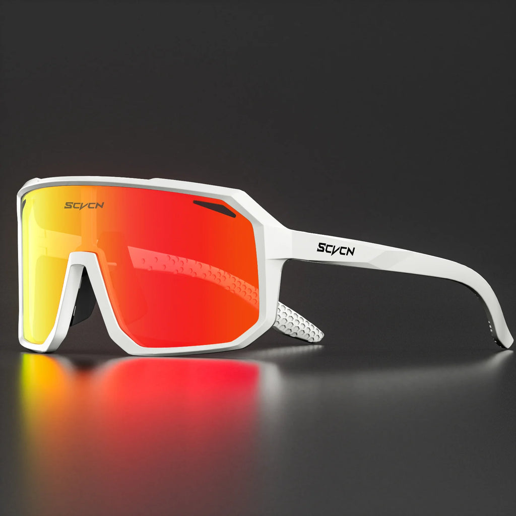 SCVCN Outdoor MTB Driving Glasses Cycling Sunglasses UV400 Women Sports Running Eyewear Men Road Bicycle Glasses Bike Goggles