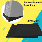 1 Set 30x20x4.5cm Sponge Studio Monitor Speaker Acoustic Isolation Foam Soundproof Isolator Pads High Density Sound Proof Panels