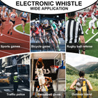 Electronic Whistle, Coaches Whistle, 3 Sound Effects, Coaches Whistle With Lanyard, School Teacher Whistle Sports Whistle Coach