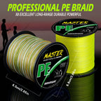 BAKAWA Braided Fishing Line X8 300M Japan PE Weave Multifilament Wire Carp Fishing Accessories Seawater and Saltwater Pesca