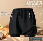 Men's Quick Dry Close Fitting Sports Swim Trunks Elastic Stretch Comfortable Swim Shorts Bathing Suit for Beach Pool Hot Spring