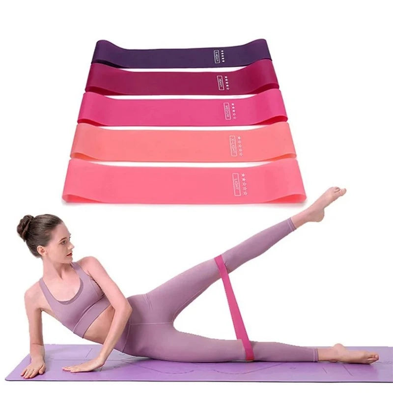 Exercise Resistance Bands, Latex Loop Set. For Strength Training, Home & Travel Different Bands Yoga Band Fitness Training