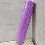 Yoga Roller Round EVA Foam Cylinder Hexagonal Roller for Pilates Exercise Enhanced Home Workouts Diameter 9.5cm Length 45cm