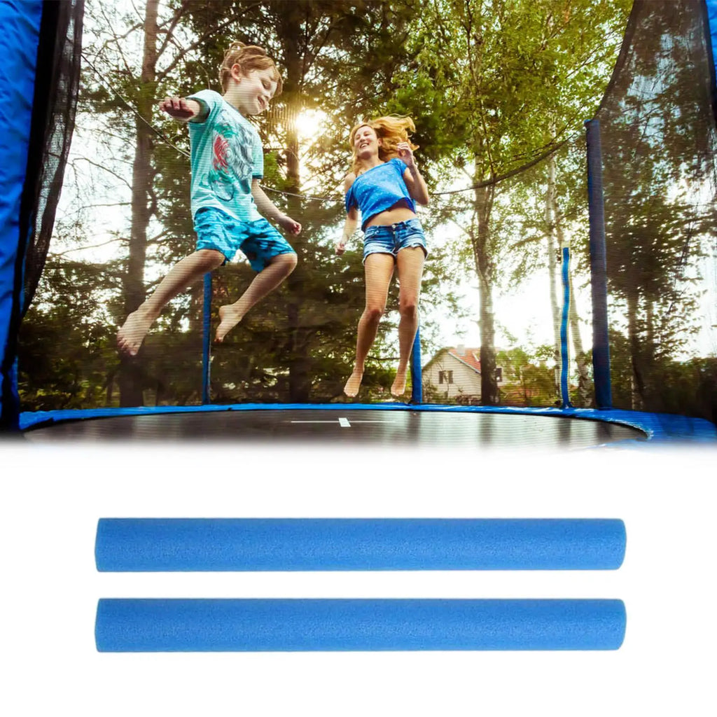 12pcs Trampolines Enclosures Foams Sleeves Replacement Trampolines Protective Poles Cover Paddings for Safety Protections