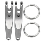 Outdoor Belt Clip Suspension Pocket Clip Key Holder with Keychain Mini Suspension Clip Keychain Pocket Clip