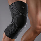 1 Pcs Compression Knee Support Sleeve Elastic Knee Pads Brace Springs Gym Sports Protector Basketball Hiking leg guards