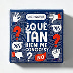 Spanish Mini Game Cards-Bien Me Conoces?After Dinner Amusements Board Game Travel Party Game Entertainment For Family Friends