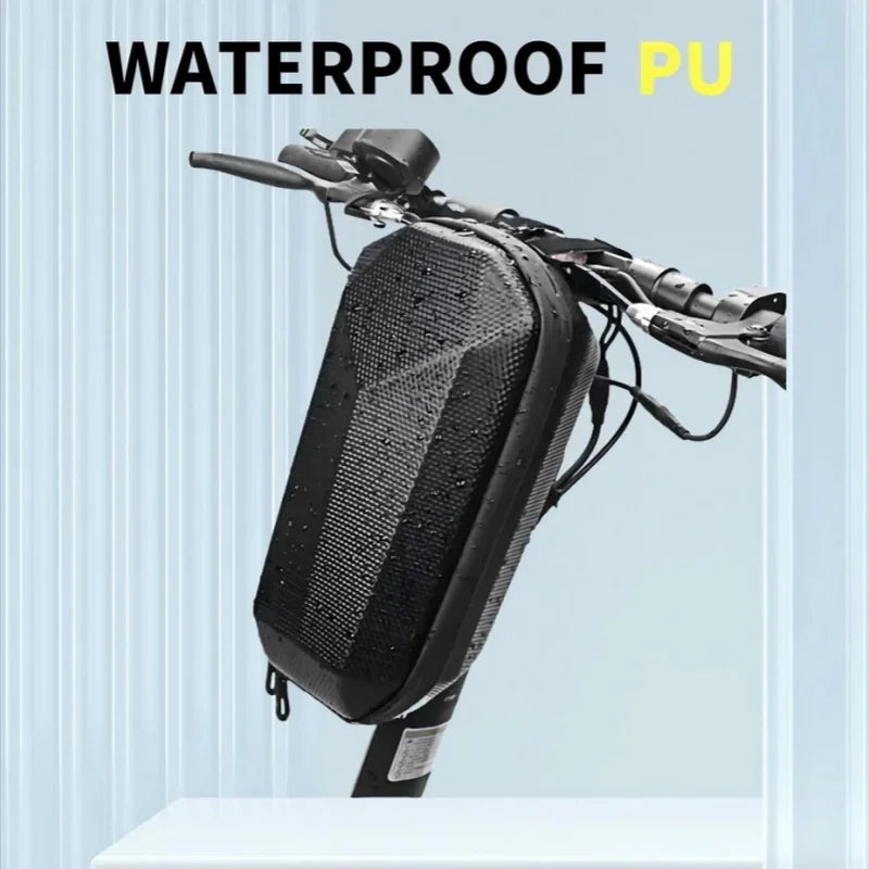 Electric Scooter Bag Storage Electric Bike Handlebar Bag Scooter Storage Bag with Large Capacity Waterproof Front Handlebar Bag