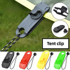 Outdoor Canopy Clip Outdoor Wind Rope Reusable Clamps Awning Tarpaulin Buckle Camping Mountaineering Shelters Accessorie