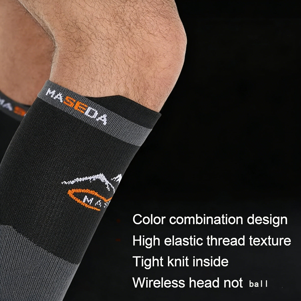 Calf Compression Sleeves for Men & Women, 360° Gradient Pressure Calf Support for Running, Cycling, Basketball, Muscle Recovery