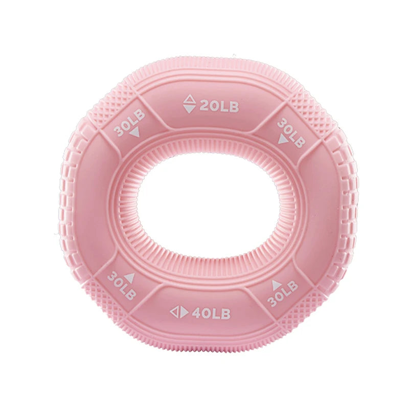 Silicone Finger Gripper Ring Hand Muscle Strengthener Ring Wrist Finger Trainer Exercise Carpal Expander Workout Fitness Device