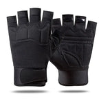 Outdoor Gym Fingerless Gloves Anti-Slip Half Finger Men Woman Gloves Camping Fishing Breathable Sports Bicycle Motorcycle Gloves