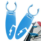 2pcs Paddle Board Clips for kayaking Paddle Board Expandable Fixing Clamp Snap-Lock Stand Up Paddle Board Holder for Kayaking