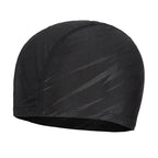 Comfortable Nylon Adult Swimming Caps High Elastic Breathable Swim Cap Black Ear Protection Male Swimming Hat Men Women