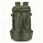 Multifunctional Fishing Backpack Tackle Bag with Rod Holders Fish Equipment Storage Waterproof Wear-resistant Outdoor Sports Bag