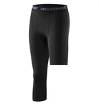 2026 Compression Pant Men Training Gym Leggings with Pockets Running Tights Fitness Basketball Jogging Workout Trouser Polyester