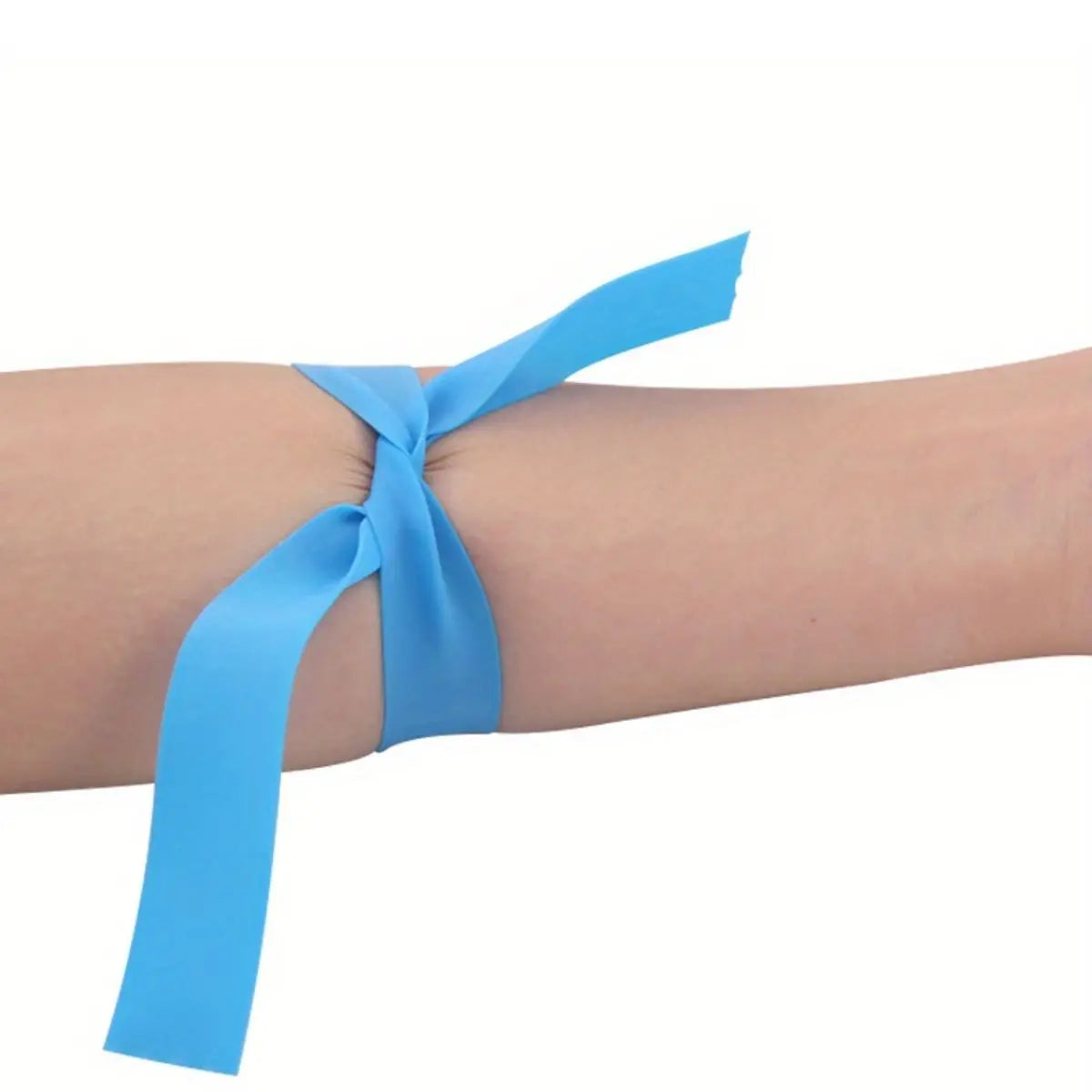 100pcs Disposable Tourniquets, Emergency Hemostatic Equipment, Rre Cut Disposable Strip Tourniquets, Intravenous Infusion Straps