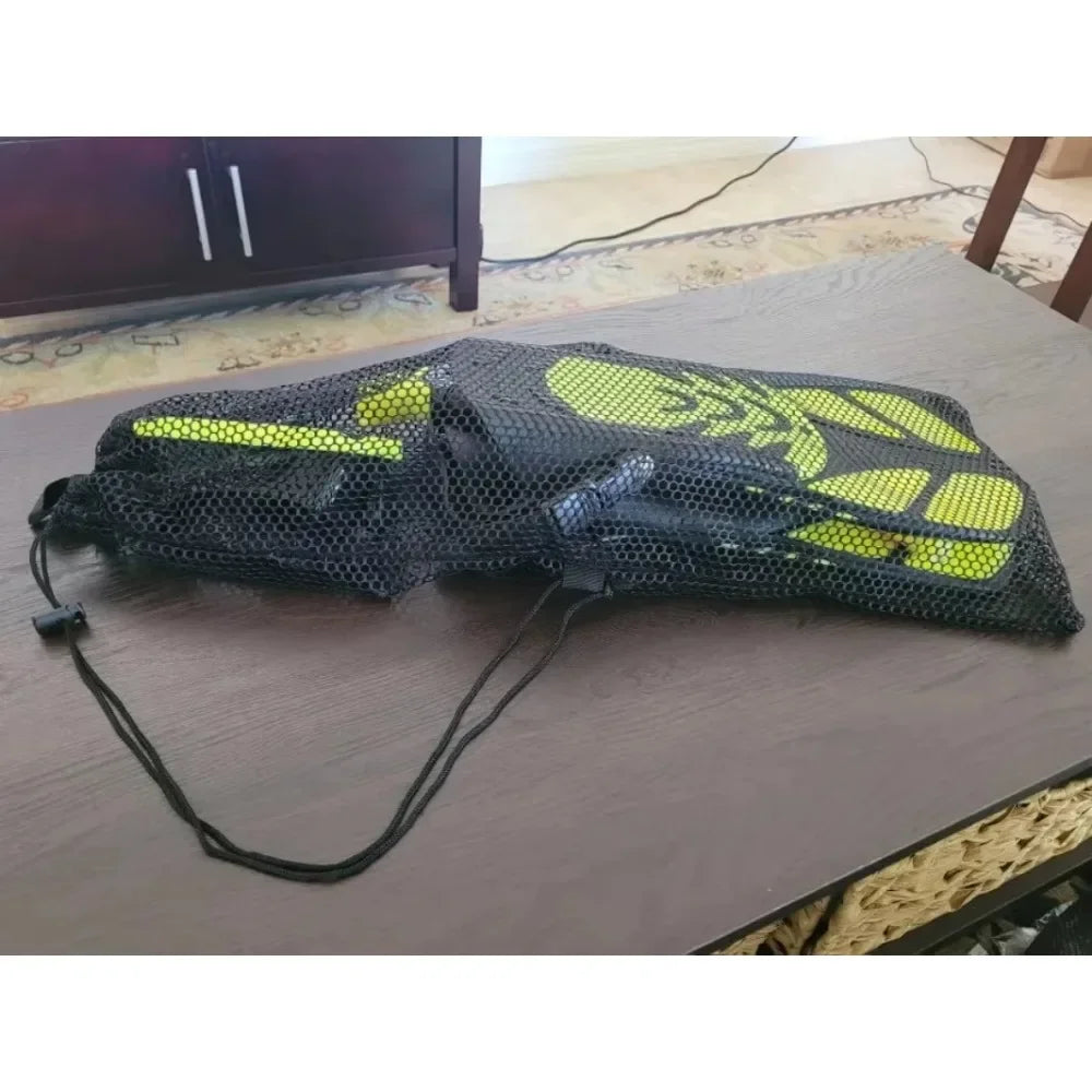 Water Sports Quick Dry Drawstring Net Bag, Portable Swim Dive Pack for Snorkelling Mask Flippers Camping Kayaking Hiking