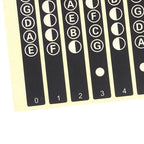 NEW Guitar Fretboard Notes Map Labels Stickers Fingerboard for 6 String Acoustic