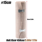 1Roll Premium Elastic Bandage Wrap – Strong Compression Bandage Wrap with Extra Clips for Sports, Sprains, Wrist, Ankle and Foot