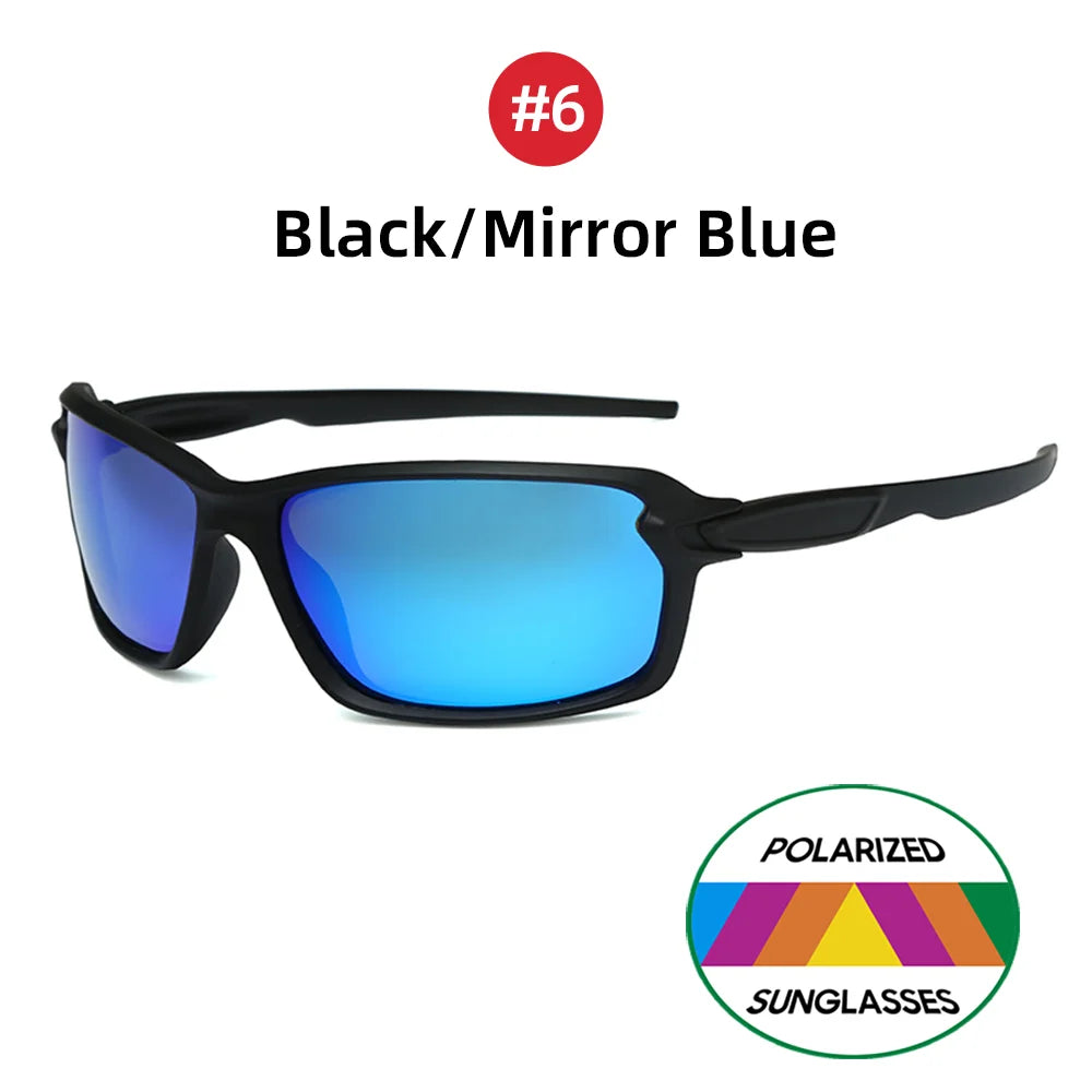 Sports Sunglasses for Men Photochromic Bicycle Mirror Red Polarized Cycling Sun Glasses Women Fishing 2026 UV400 Bike Goggles