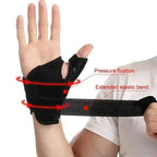 1Pcs Flexible Splint Wrist Thumb Support Brace for Tendonitis Arthritis Breathable Thumb Protector Guard Fits Right & Left Hand