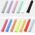 Anti Slip Flat Sweatband for Badminton/Tennis, with Sweat absorbing Grip Rubber to Help Score Points on the Court