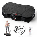 Vibration Exercise Plate Machine Full Body Shaker 120 Levels Adjustable Speed Weight Loss Fat Shaking Machines Workout Portable Fitness Equipment